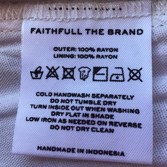 Faithful The Brand Corvina Midi Dress Teatro Floral Print NEW - Picture 11 of 11